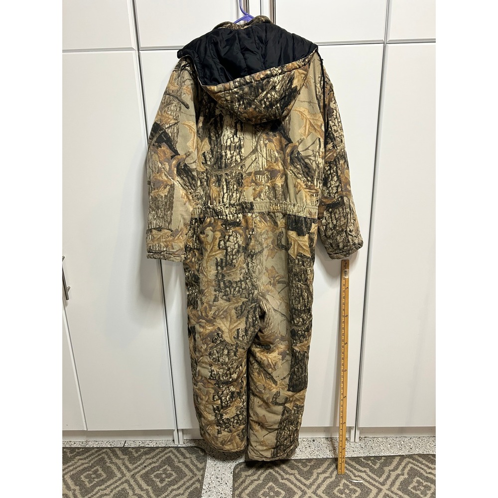 Northwest Territory Mens XL Insulated Camo Hunting Coveralls Sniper Hooded Suit - Picture 12 of 16